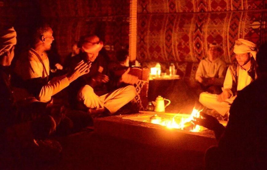 Cena Beduina nel Deserto con Spettacolo e Osservazione delle Stelle (Bedouin Dinner & Star Gazing)