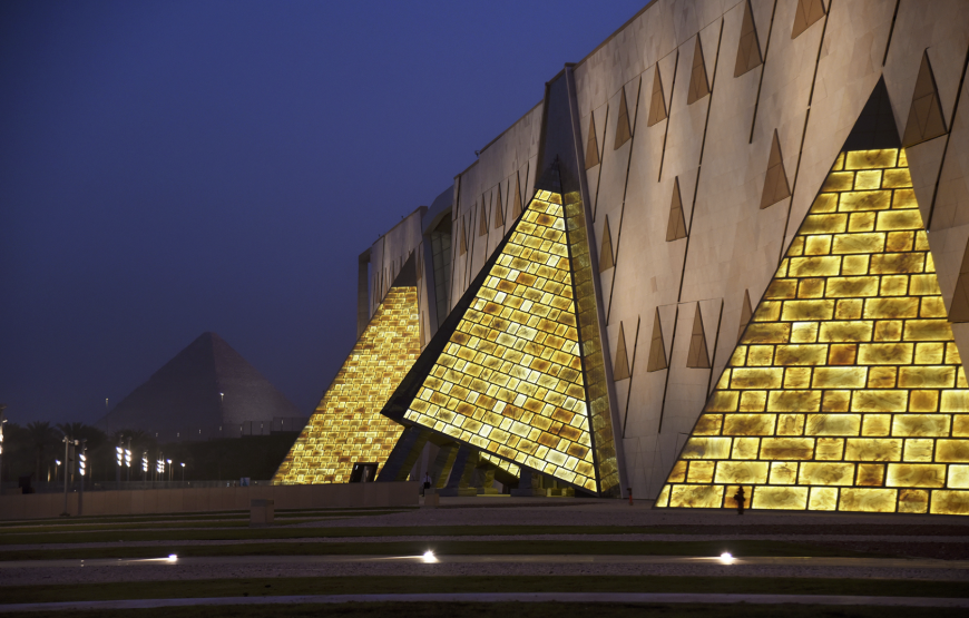 Cairo Excursion by Plane with Visit to the New Grand Egyptian Museum (GEM)