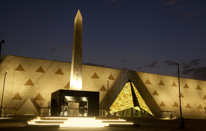 Cairo Excursion by Plane with Visit to the New Grand Egyptian Museum (GEM)
