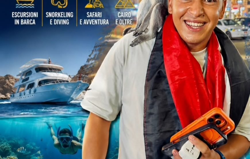 Pacchetto Combo: Parasailing + Banana Boat a Sharm El Sheikh