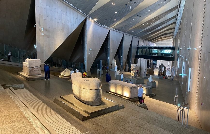 Cairo Excursion by Plane with Visit to the New Grand Egyptian Museum (GEM)