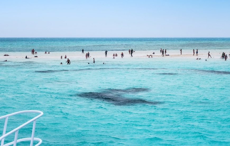 Escursione in Barca all’Isola Che Non C’è (White Island) e Parco Naturale di Ras Mohamed