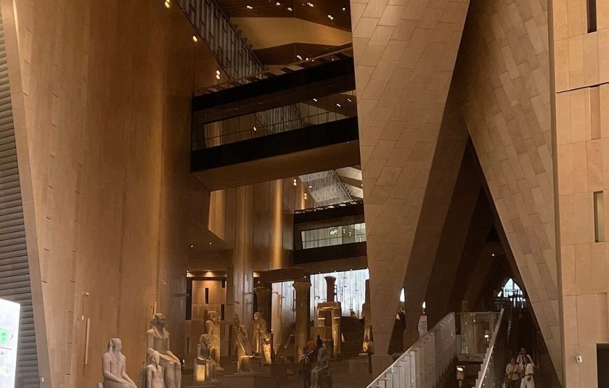 Cairo Excursion by Plane with Visit to the New Grand Egyptian Museum (GEM)