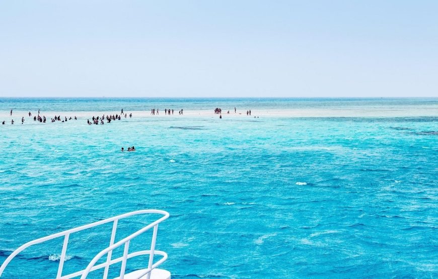 Escursione in Barca all’Isola Che Non C’è (White Island) e Parco Naturale di Ras Mohamed