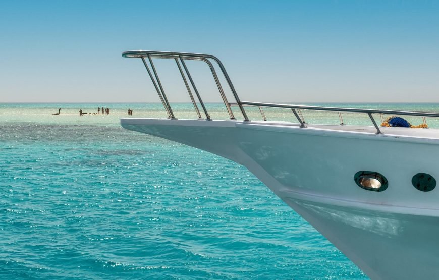 Escursione in Barca all’Isola Che Non C’è (White Island) e Parco Naturale di Ras Mohamed