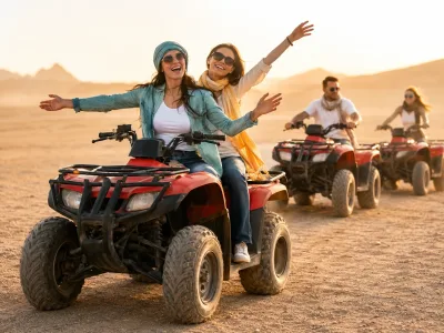 Avventura in Moto Quaddromoto (Quad) nel Deserto all’Alba (Sunrise Quad Safari)