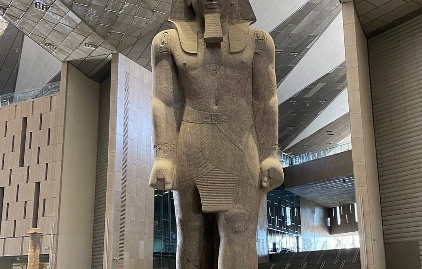 Cairo Excursion by Plane with Visit to the New Grand Egyptian Museum (GEM)