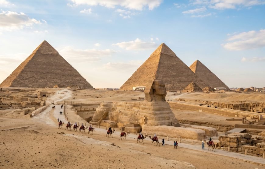 Cairo Excursion by Plane with Visit to the New Grand Egyptian Museum (GEM)